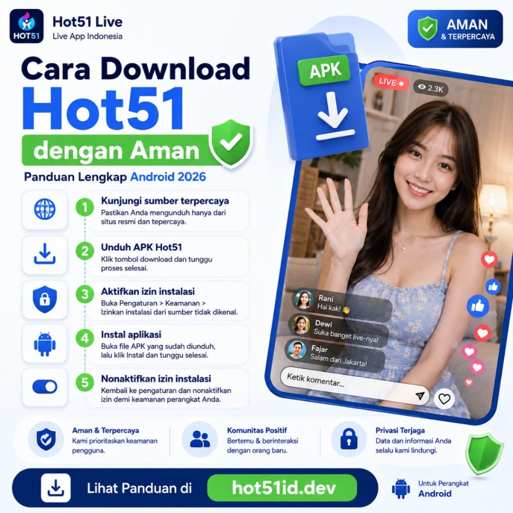 Cara Download Hot51 APK Terbaru Aman 2026