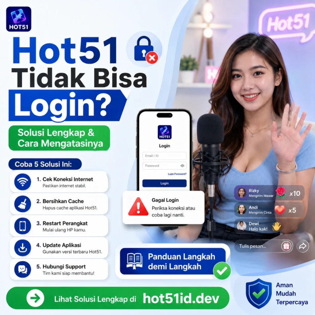 Hot51 Tidak Bisa Login Solusi Cepat 2026